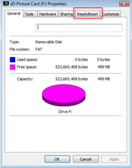 Windows Vista ReadyBoost