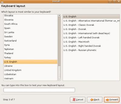Ubuntu Keyboard Layout